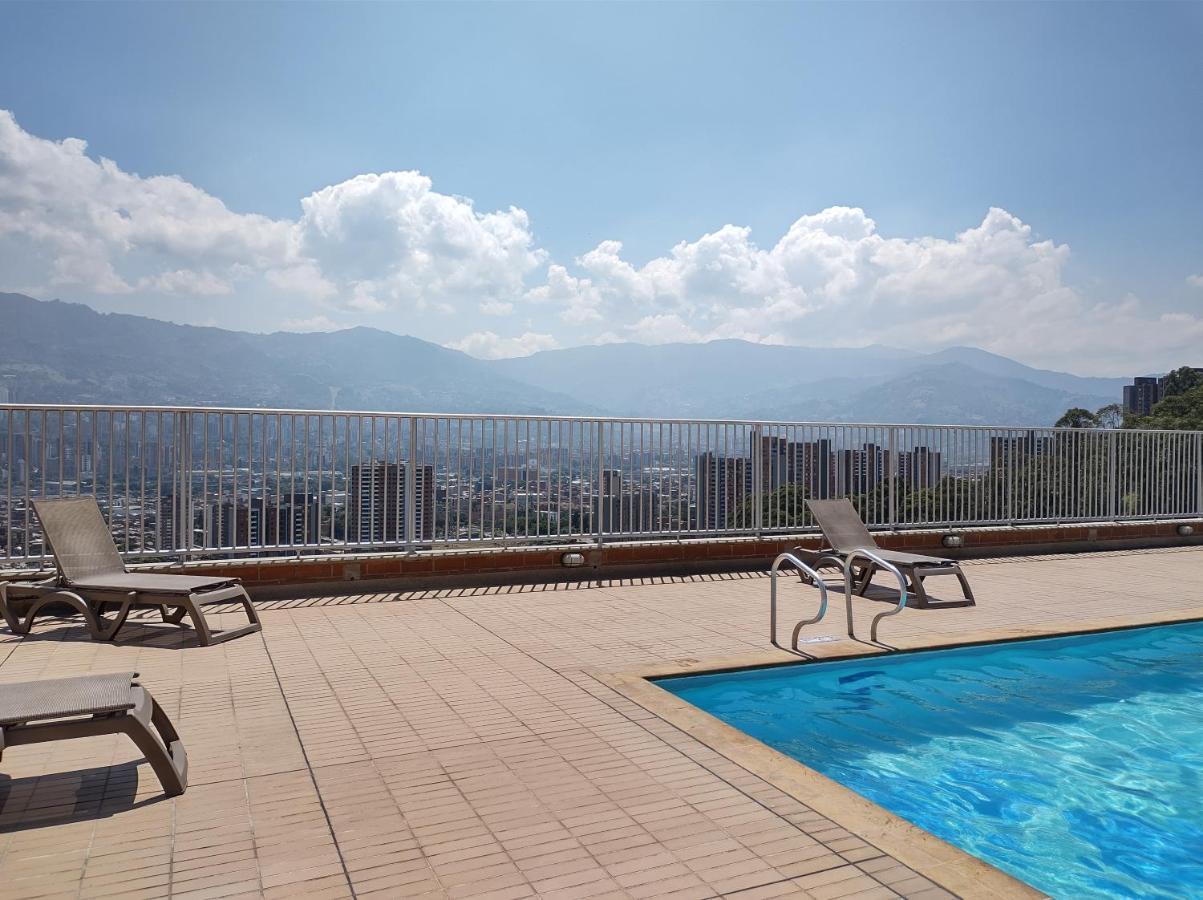 Hermoso Apartamento Con Vista A Todo 麦德林 外观 照片